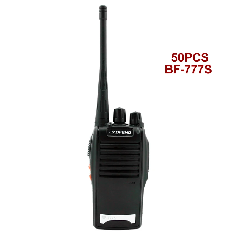 

50PCS Baofeng BF-777S Walkie Talkie Portable Two Way Radio Handheld UHF400.00- 470.00MHz High Quality CB Radios