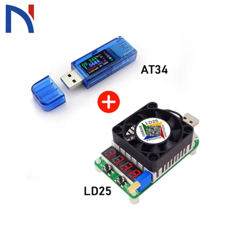 AT34 USB3.0 IPS HD цветной экран USB тестер напряжения тока Емкость энергии Вольтметр