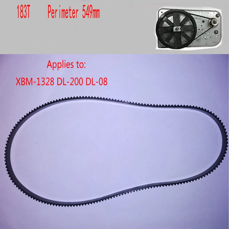 183T Perimeter 549mm Kitchen Appliance Parts Bread Maker Parts Breadmaker Conveyor Belts (6)