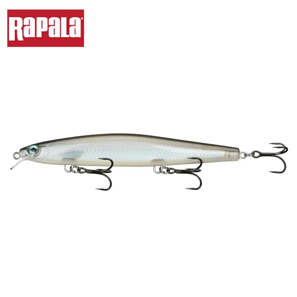 Rapala MAXRAP, длинная Приманка Minnow MXLM12, 120 мм, 20 г, глубина 1,2 м, искусственная жесткая приманка с крючками VMC, подходящая для литья