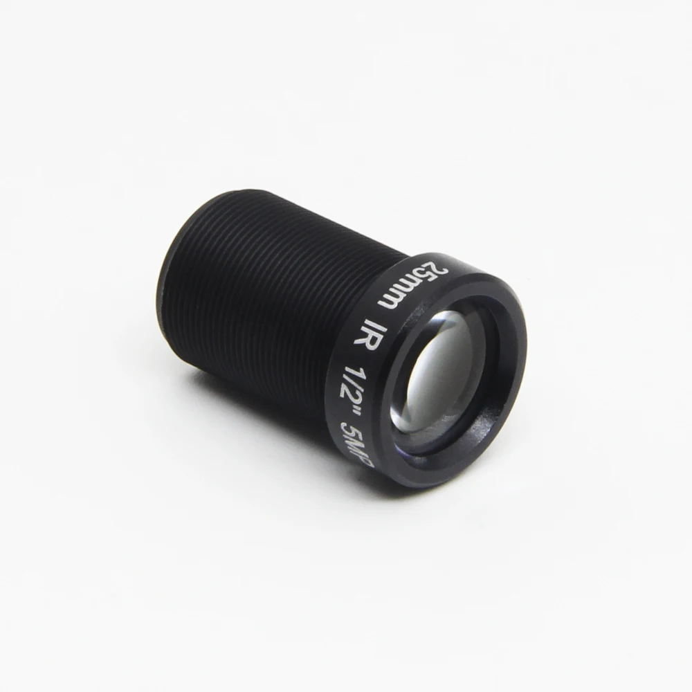 Camera Lens 5Megapixel M12 Fixed 1/2 inch 25mm CCTV Lens Long Distance View For 1080P/4MP/5MP AHD Camera IP Camera