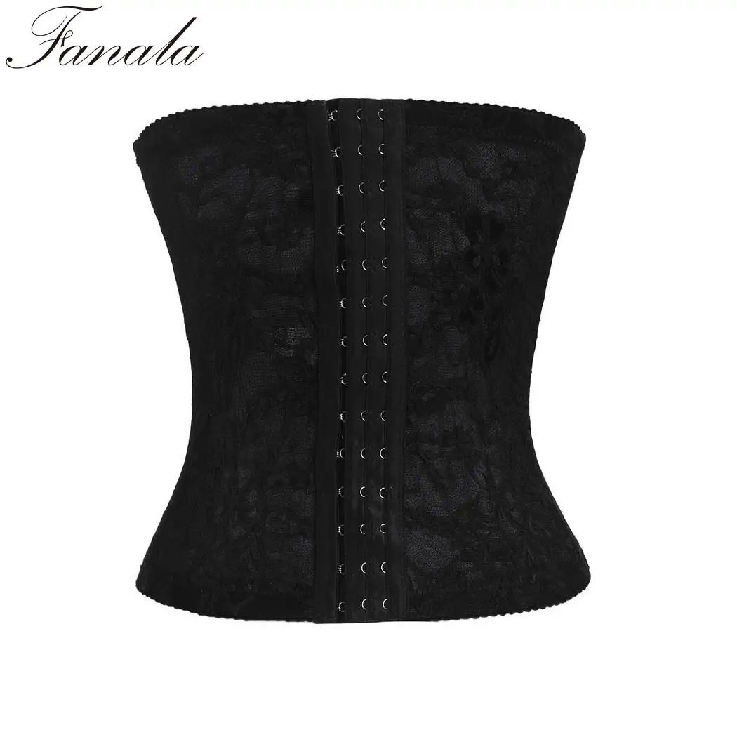 Corset Closure Women Waist Corset Cincher Shapewear Underbust Boned