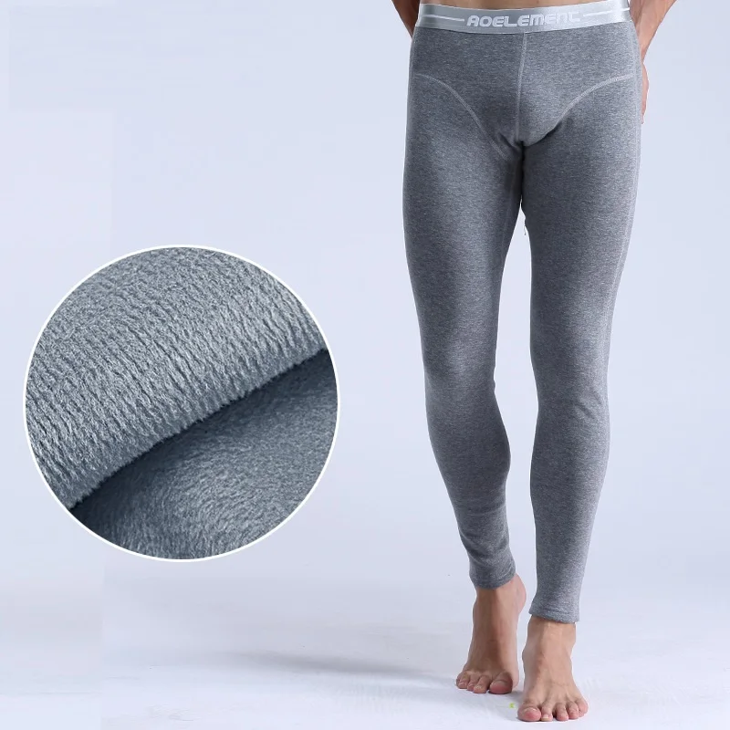 Winter men thermal underwear long johns thick keep warm underpantsin