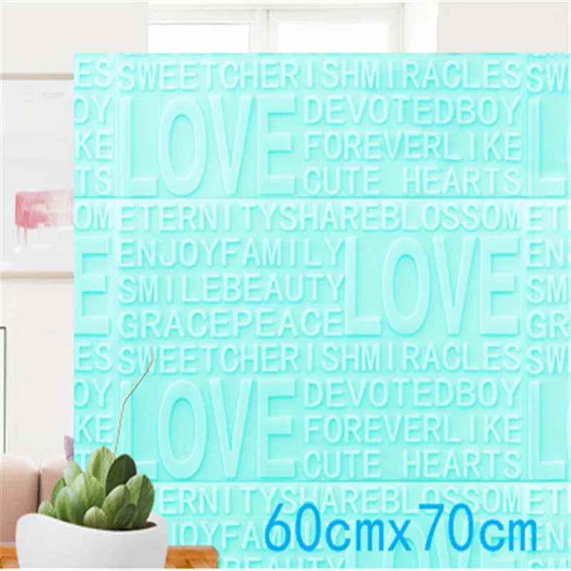 3D обои с рисунками из мультфильмов (love) наклейки на кирпичные стены Декор для