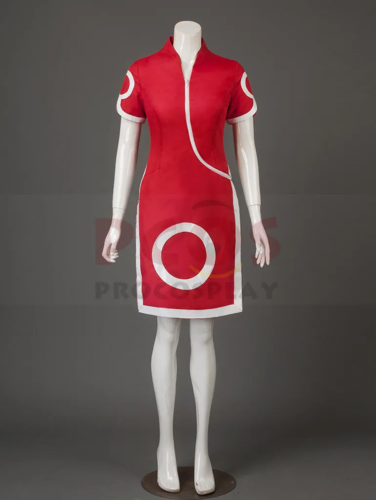 Большая распродажа ~ костюм для косплея Наруто Сакура харано|sakura haruno cosplay costume|cosplay