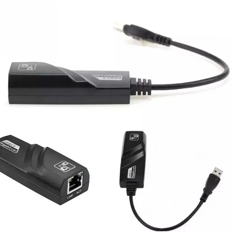USB 3,0 к Gigabit Ethernet RJ45 LAN(10/100/1000) Мбит/с сетевой адаптер для ПК K