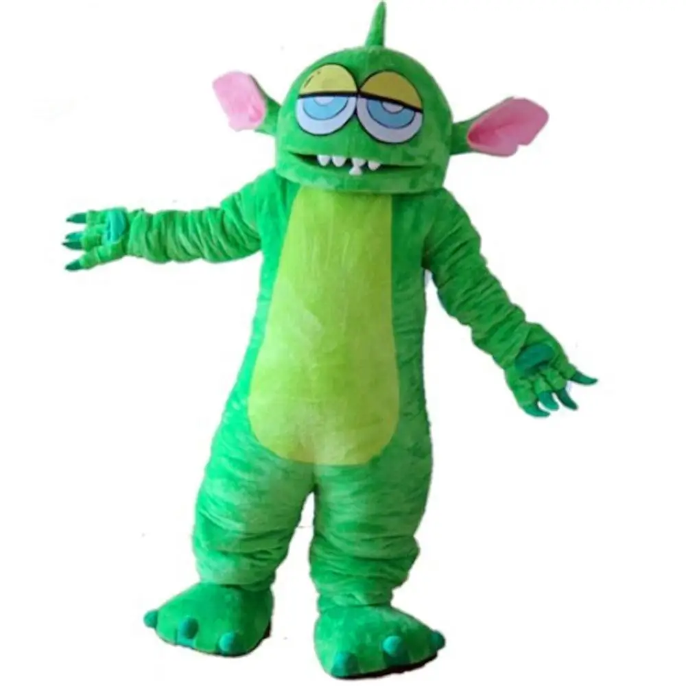 

Green Stitch mascot costume Fancy Party Dress performance props Adult Size