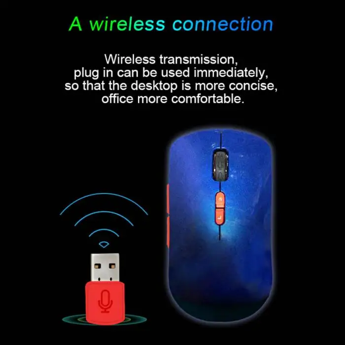 2,4G Беспроводная умная Голосовая мышь Голосовое управление введите ключ Многоязычная usb зарядка мышь EM88