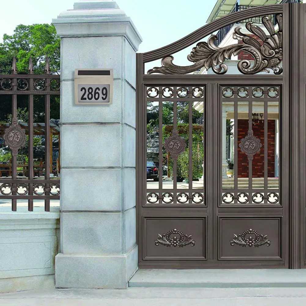 

Solar Powered Light 3 LEDs Illumination Doorplate Wall Lamp Outdoor Home Numbers Light Dropshipping