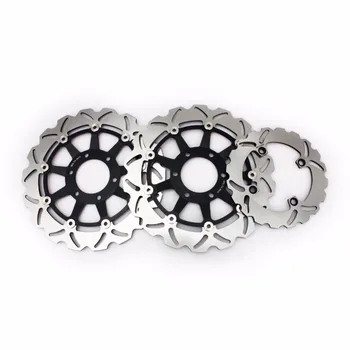 

BIKINGBOY Front Rear Brake Disks Discs Rotors For Triumph Speed Triple 900 97-98 Speed Triple 955 99-01 Daytona 950 T955i 955