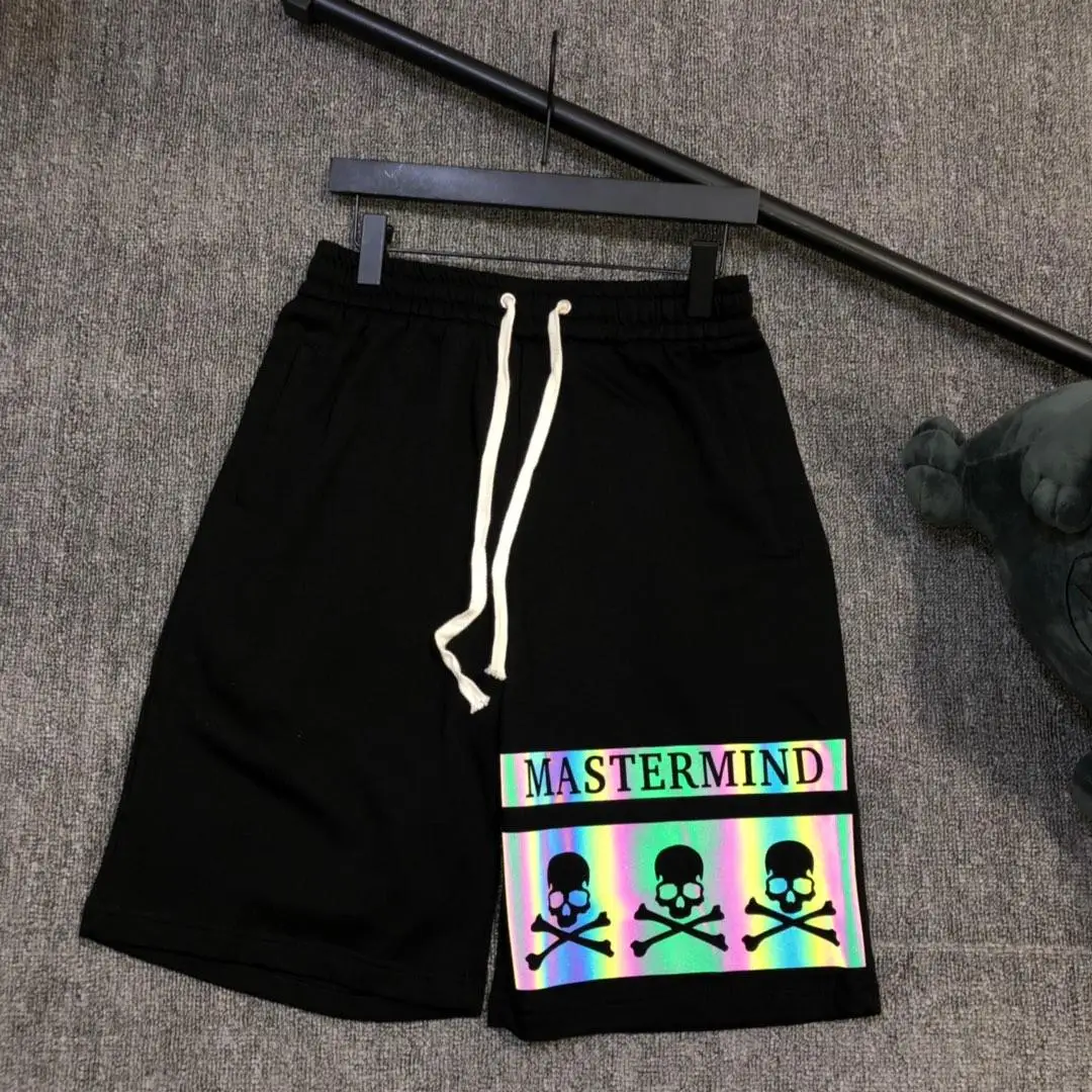 

Mastermind MMJ Shorts Men Women Mastermind 3M Reflective Japan Sweatpants Joggers Summer Beach Style Mastermind MMJ Shorts