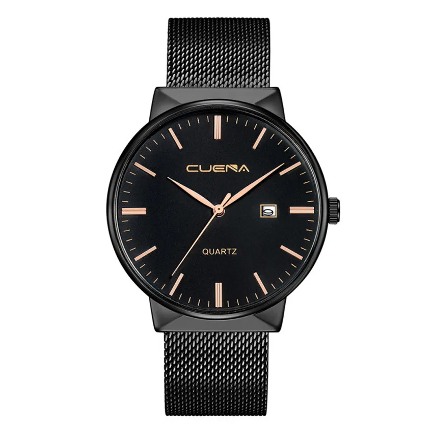 Мужские часы Reloj Hombre Erkek Kol Saati роскошные брендовые мужские ультратонкие кварцевые
