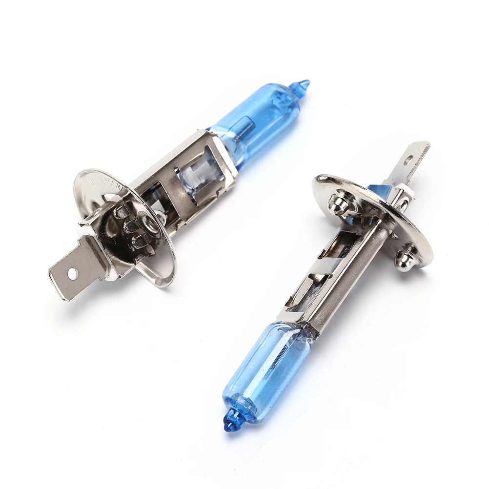 2pcs/lot Auto Car Light Bulbs Headlight Bulbs DC 12V H1 Car Xenon