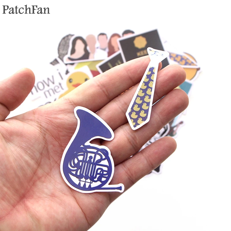 Patchfan 20 штук как я встретил вашу маму 90s наклейки для скрапбукинга детская игрушка