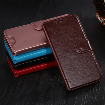 

For Lenovo K 6 High quality Matter Wallet Leather Case For Lenovo K6 / K6 Power Cases Flip Mobile Phone Cover With Card Holder