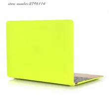 11 цветов матовый чехол для Apple Macbook Air 11 13 чехол для ноутбука Mac book pro 13 15 retina 12 13 15 чехол