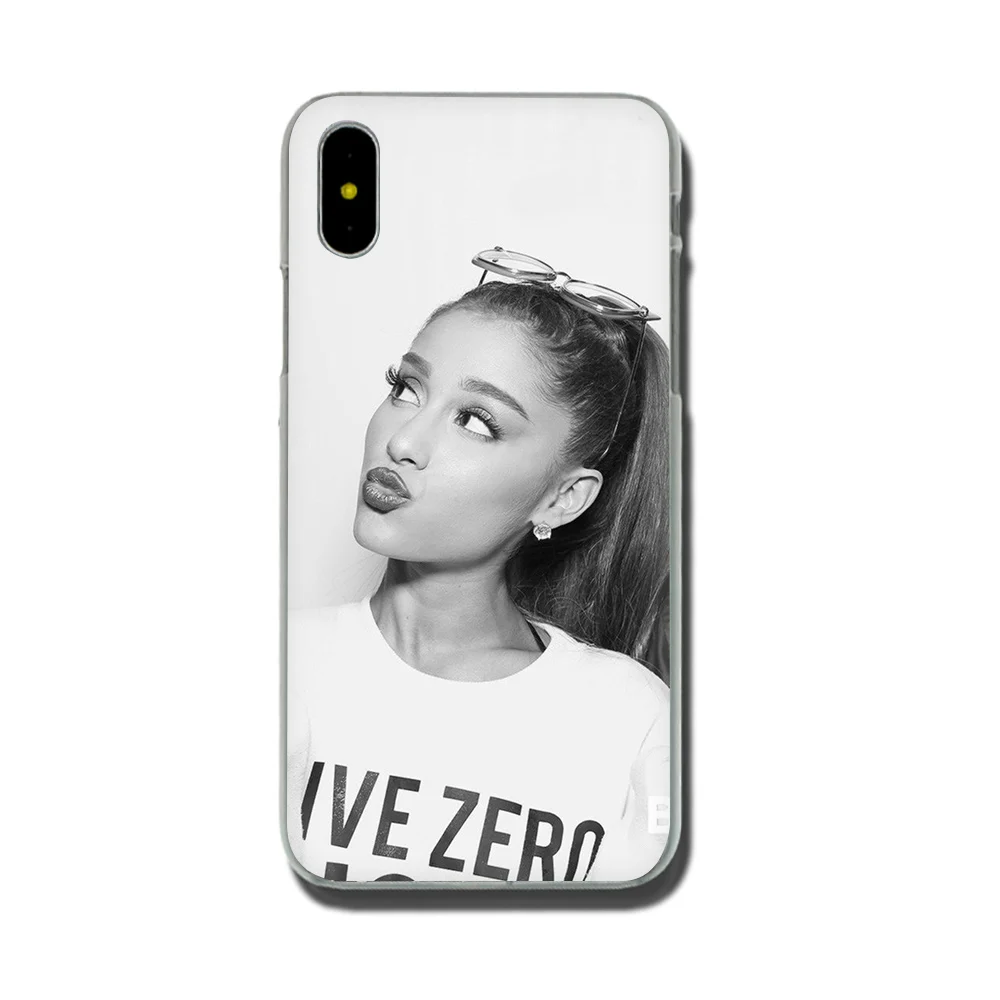 Жесткий чехол для телефона Ariana Grande для iphone 5 5s 6 6s 7 8 plus X XR XS MAX 11 pro Max - Цвет: H1