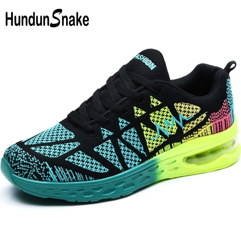 

Hundunsnake Air Cushion Women Running Shoes Blue Sneakers Women Women's Sports Shoes Men Sport Shoes Woman Gym Basket Femme T3