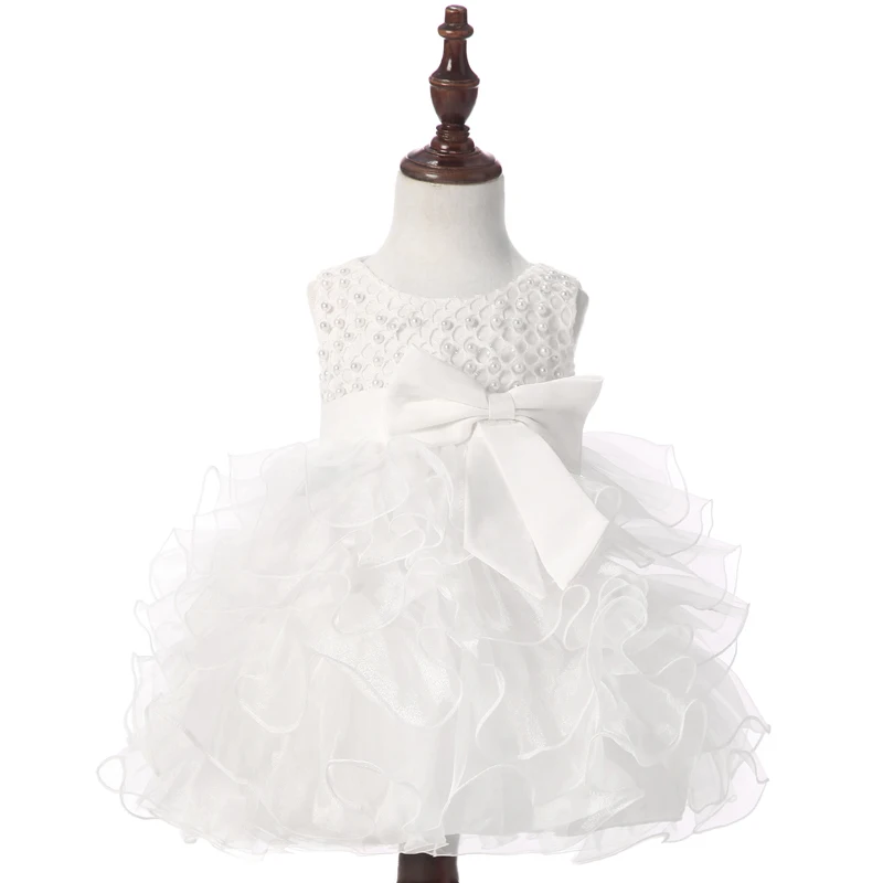 Hot sale Summer Girls Clothes Wedding&Birthday Party baptism tutu Dress Princess dresses For Girls Baby Kids Clothing vestidos baby girl party dress kids dresses for girls clothes little princess tutu outfits 1st 2nd 3rd birthday dress baptism clothing
