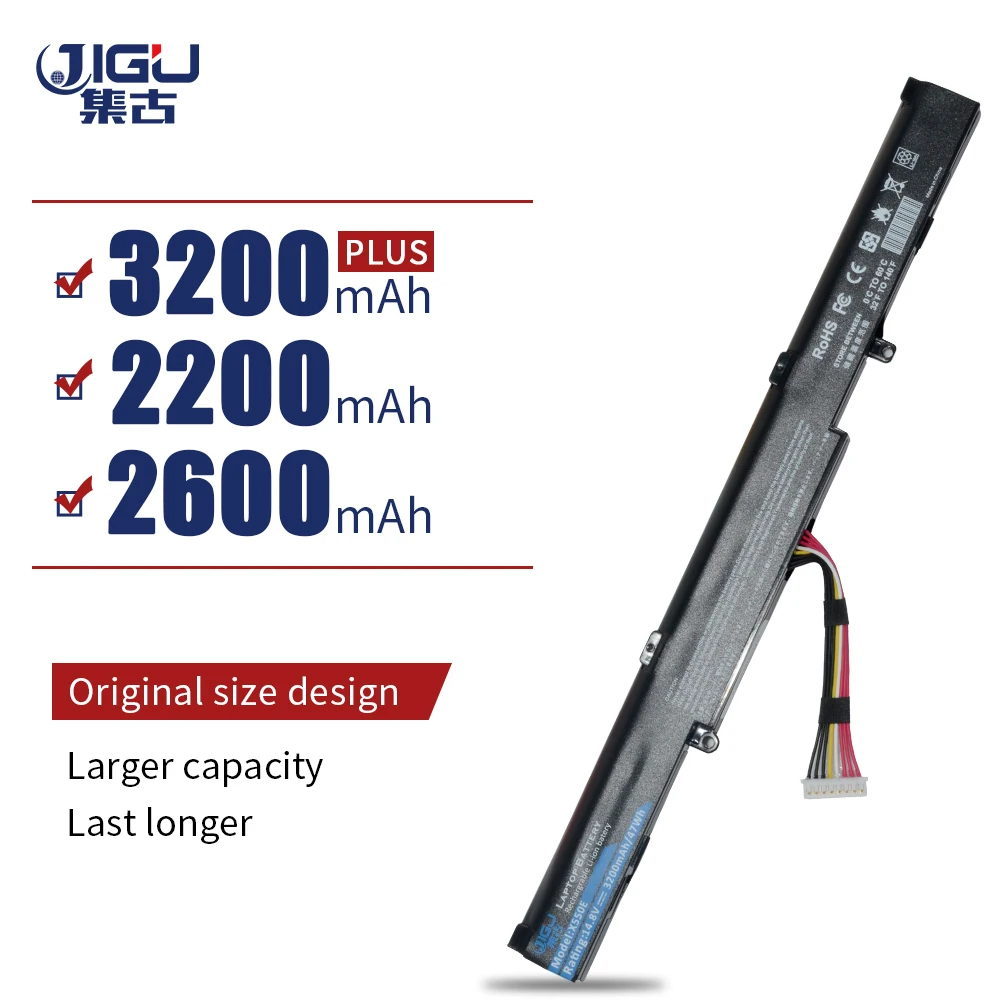 Скидка JIGU ноутбука Батарея A41 X550E F450E R752MA K550E X751MA X751MD X751MJ для ASUS