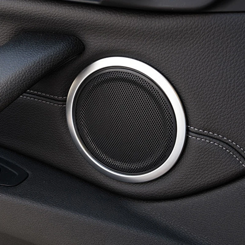 Хром для BMW X1 F48 16-18 Refit кольцо из нержавеющей стали части салона автомобиля Передняя Задняя крышка отделка