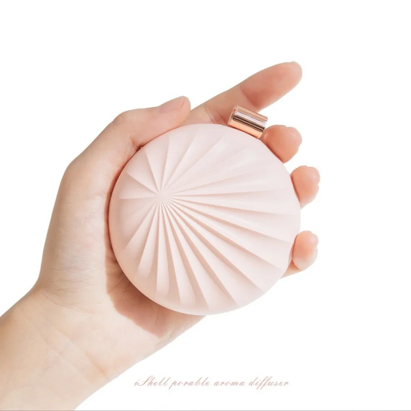 

New Aromatherapy Box Fashion Mussel Mini Home Desktop Air Purification Aromatic Rechargeable Aroma Box perfume in Pocket