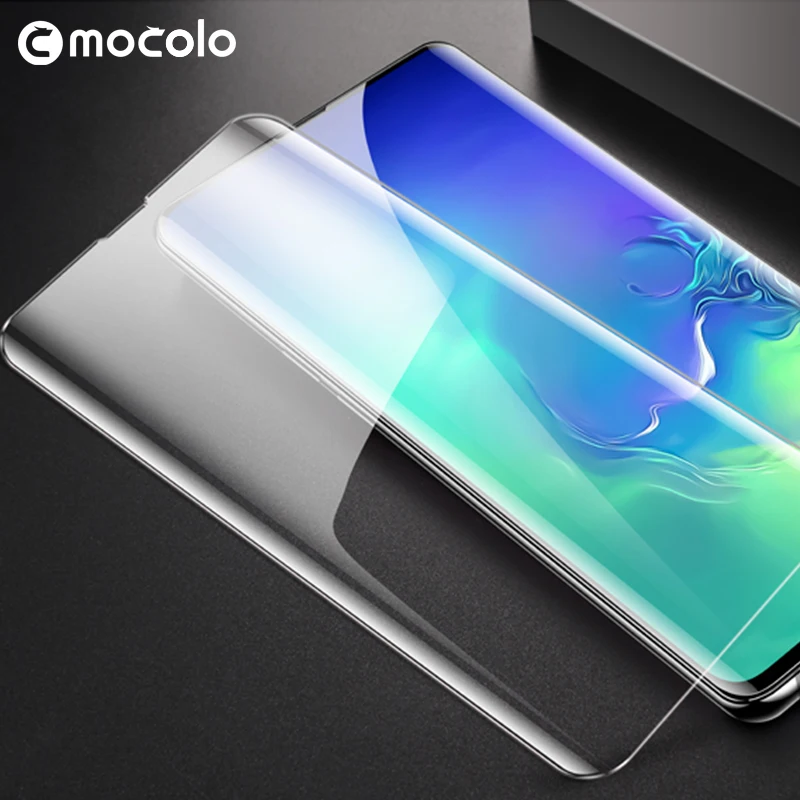 Samsung S10 note10 защита экрана Mocolo полное жидкое клееное 5D изогнутое УФ закаленное стекло samsung galaxy S10 Plus S10E NOTE 10