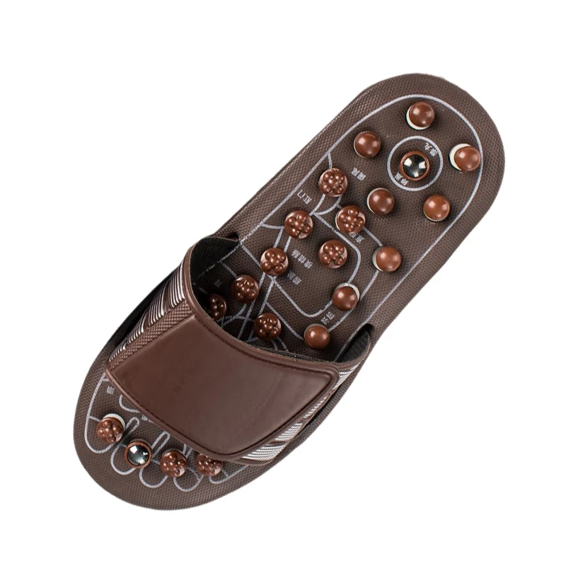 BEAU-Acupressure массажер для ног массажные тапочки обувь сандалии для рефлексотерапии рельеф подошвенный фасциит артрит для мужчин и женщин