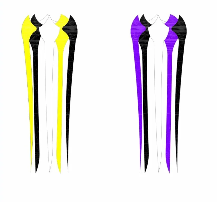 

new kite adulto bar 3d vlieger cerf volant kites for adults kite flying windsock ripstop large kite tail beach fun soft surfing