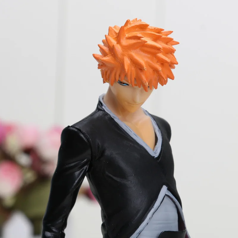 Прохладный 19 см 22 см Bleach Аниме Куросаки Ichigo Getsuga Tenshou ПВХ фигурка Коллекция Модель игрушки