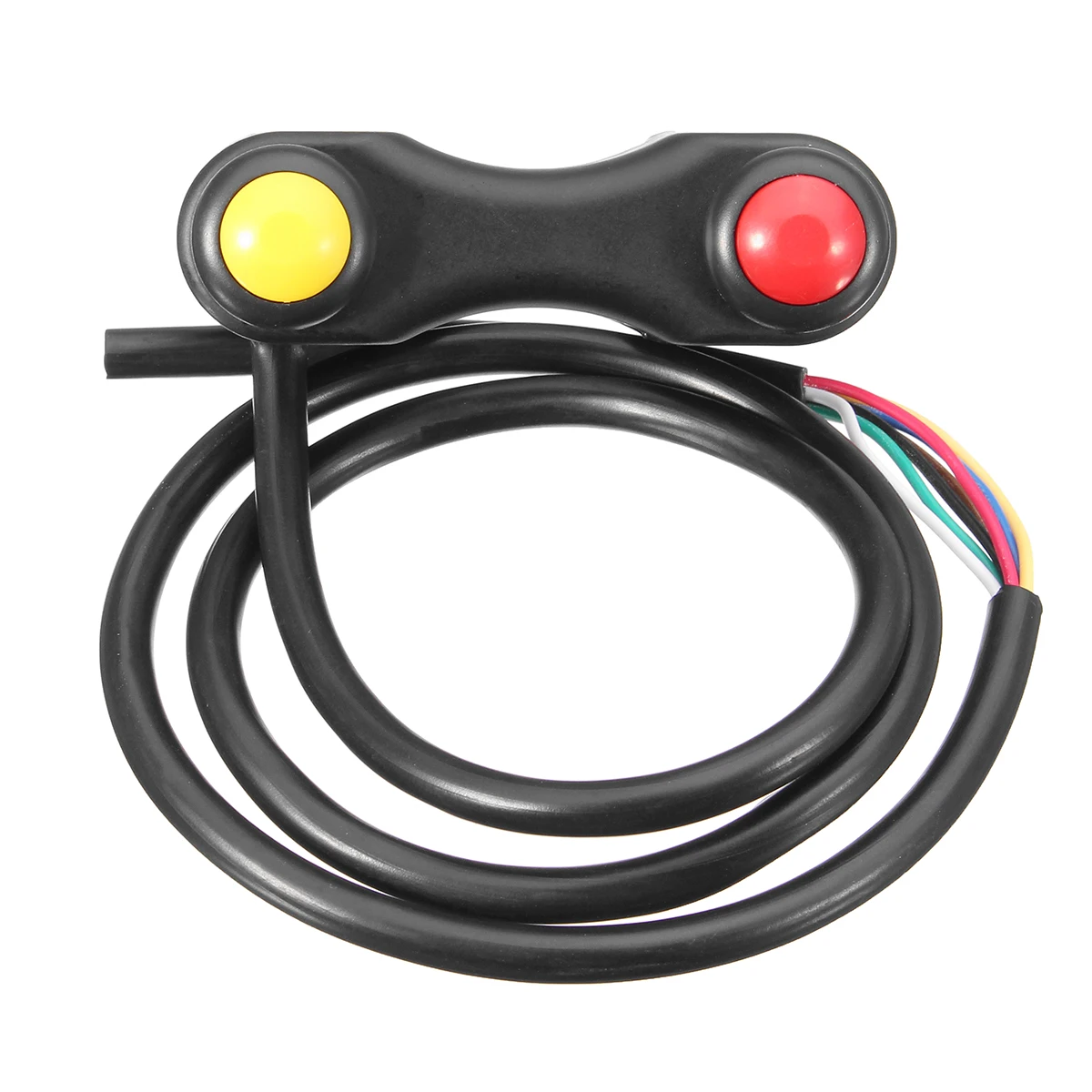 

22mm 3 Buttons 7 Wires Aluminum Alloy Motorcycle Motorbike Switch LED Fog Light Handlebar Switch for Yamaha for Honda