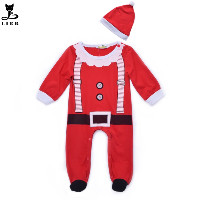 Baby Christmas Costume Baby Girl Boy Romper NewBorn Baby Clothes Winter