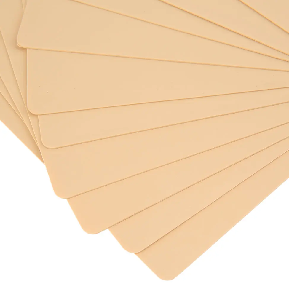 

10pCS Tattoo Practice Skin Sheet Blank Plain for Tattoo Needle Machine Supply Kit