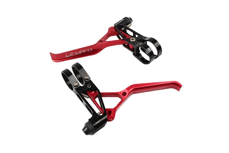 Litepro الأصلي Extralite 412 الطريق الدراجة MTB دراجة الفرامل رافعة أعلى خفيفة للغاية 60g خط الفرامل CNC الفرامل CNC دراجة أجزاء