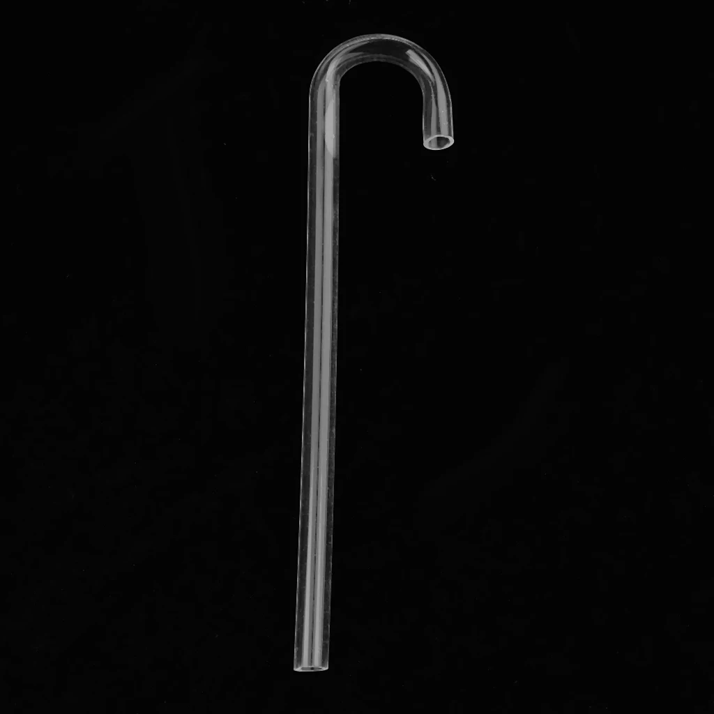5 Pcs Transparent Acrylic Thickened Elbow Tube for Aquarium