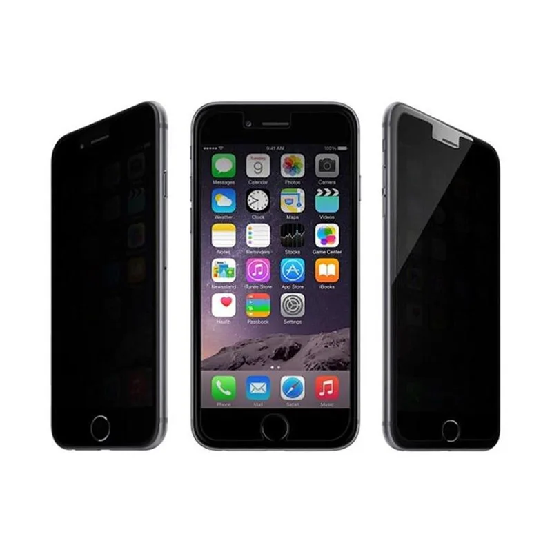 

Anti Glare Screen Guard Privacy Tempered Glass Screen Protector Cover for iPhone X XS Max XR 5 5C 5S SE 6 6S 7 8 Plus Front