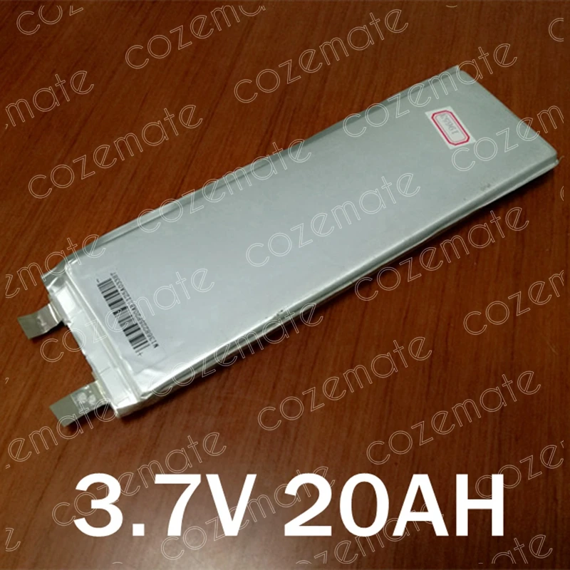 1 шт 3,7 v 20Ah литиевая Lipo батарея 60A Lipo батарея 22ah для Diy солнечной батареи хранения энергии Ebike скутер 12v 48v не Lifepo4