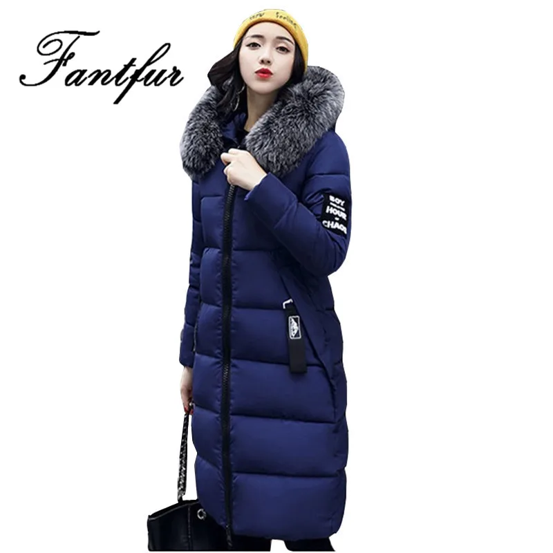 

Women Winter Hooded Parkas Warm Women Coat with Fur Female Overcoat Womens Wadded Casacos De Inverno Feminino Winter Jacket