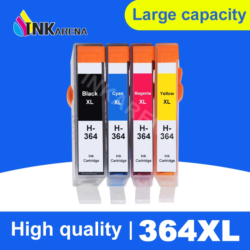 

INKARENA 364 XL Compatible Ink Cartridge Replacement for HP 364 XL Deskjet 3070A Photosmart 5510 5515 5520 7520 B109a 6510 7510