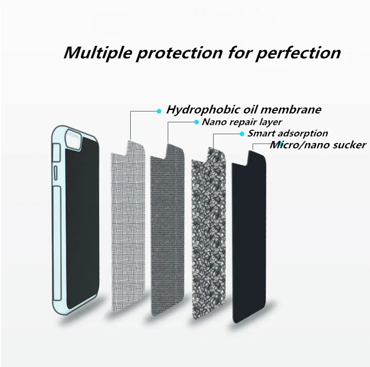 Magical anti-gravity Phone Cases For Iphone 6 6s 7 Plus SE 5 5s Samsung Galaxy S4 S5 S6 S7 edge Plus Note 3 4 5 Antigravity Nano Suction Adsorption Cover-22