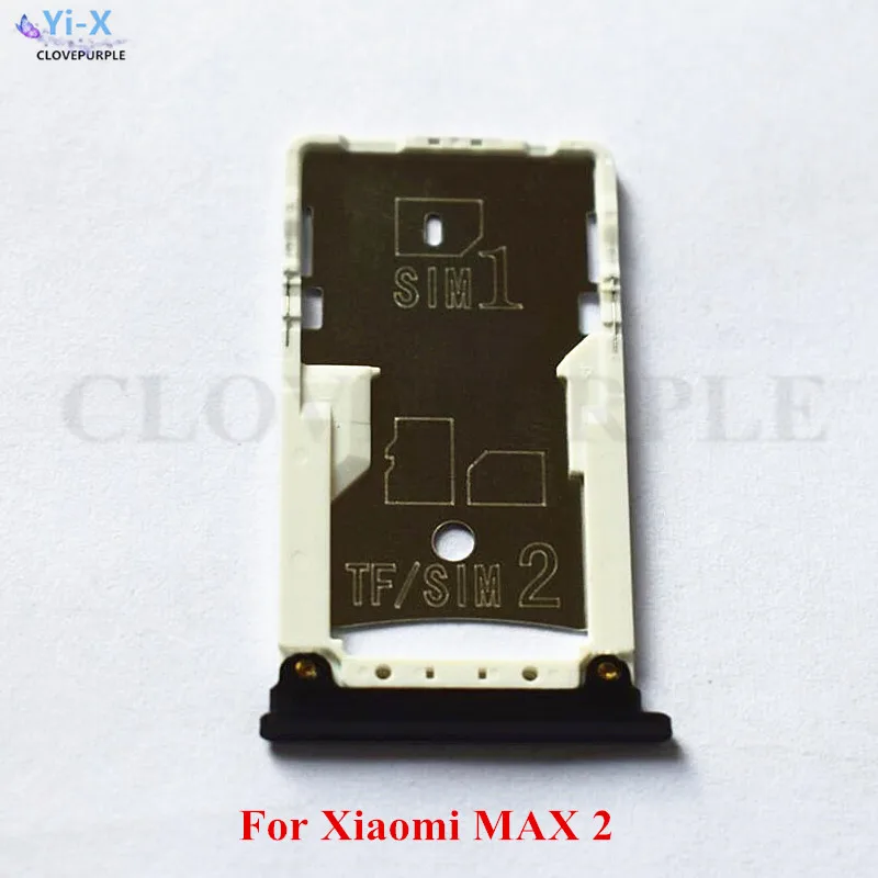 1 шт. Золотой/черный держатель лотка для Nano/ Micro SIM карт слота SD карты адаптер Xiaomi MAX