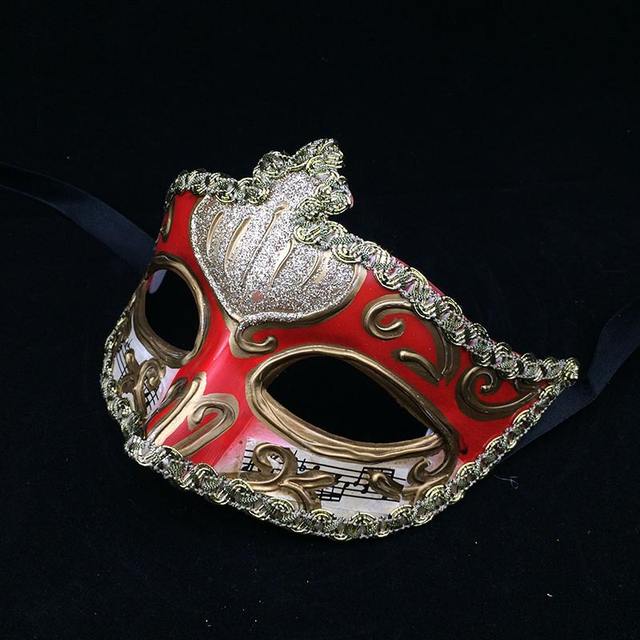 Women’s Solid Masquerade Mask