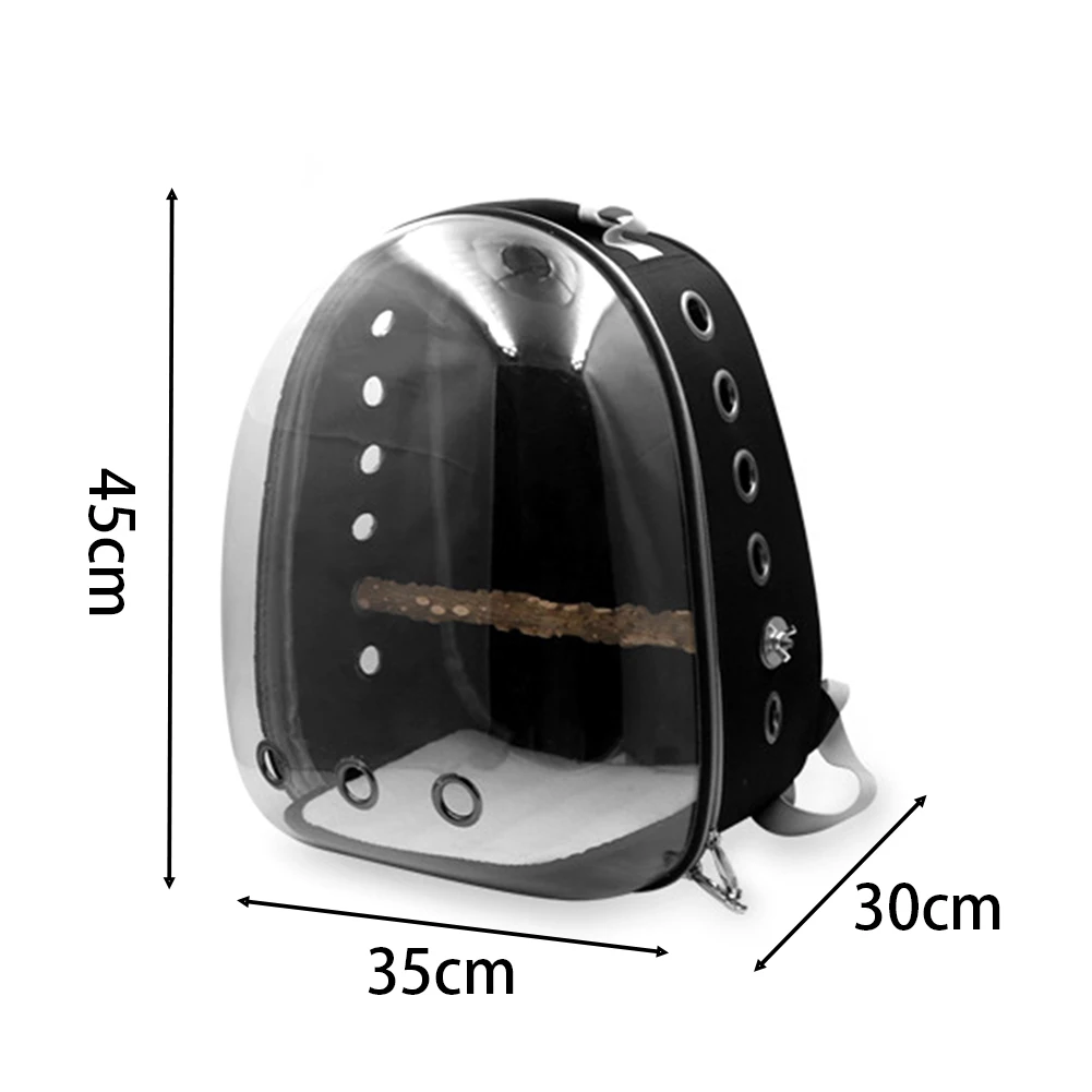 Переноска для птиц, попугай, рюкзак для прогулок, дышащая прозрачная космическая капсула, дорожная клетка, рюкзак для домашних животных, товары для домашних животных, переносное Птичье гнездо