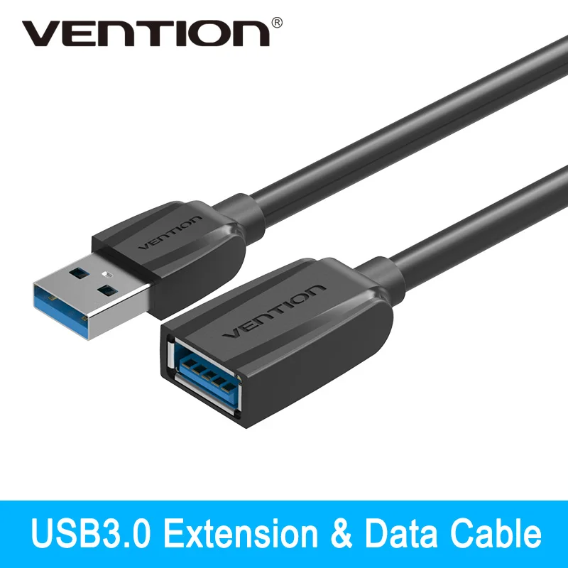 

Vention USB3.0 Male to Female Extension Cable 3.0 Usb Extension Data Transfer Sync Super Speed Cable