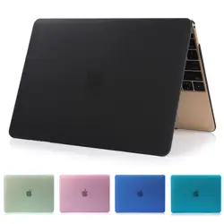 Матовый чехол для Macbook Air 11 13 дюймов 12 retina Pro 13 15 Защитная крышка Shell для MacbookPro Touch Bar 13 A1706 15 дюймов A1707