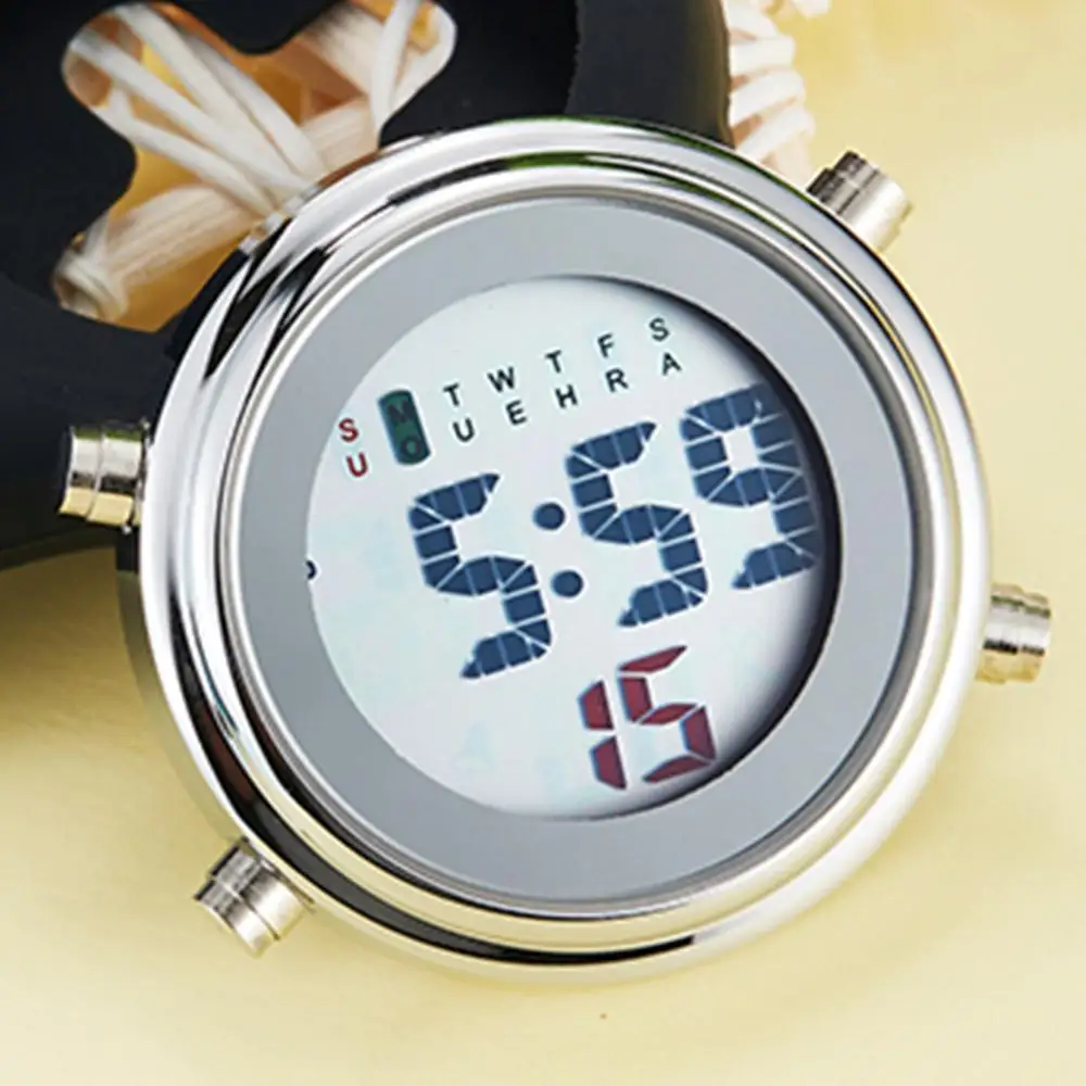 Silicon Digital Nurse Pocket Watch Medical Lapel Doctor Brooch Quartz Fob Watches Fashion Clip_in Al (2)