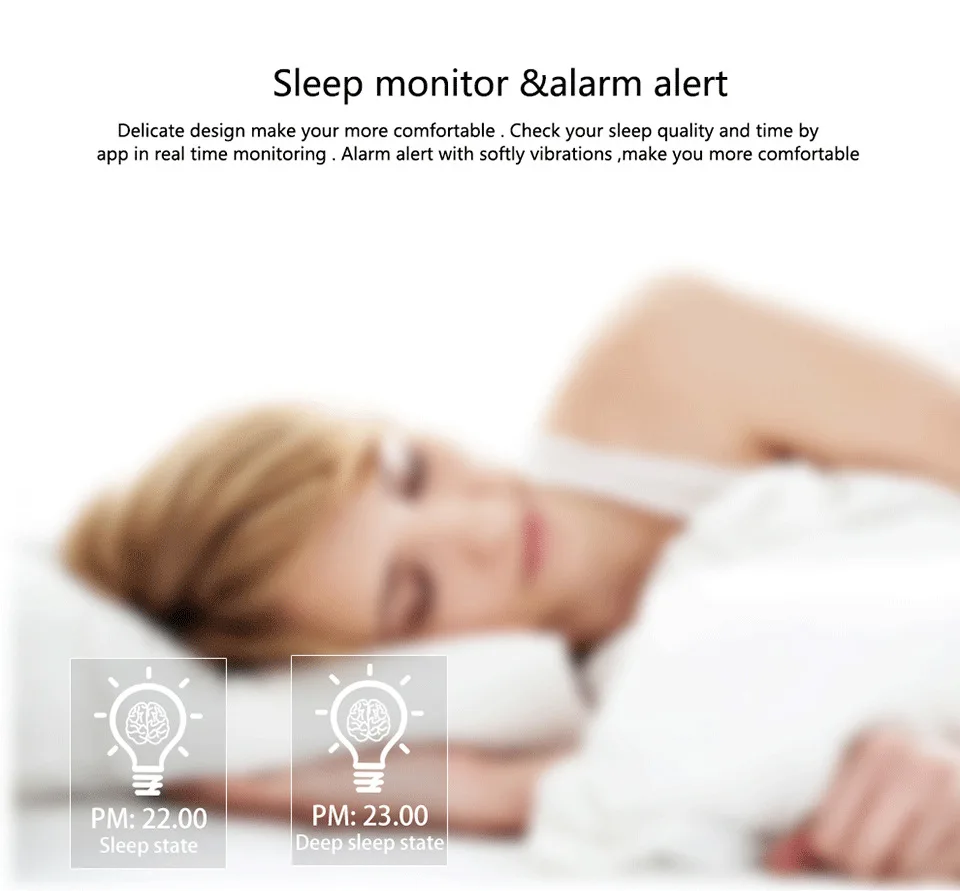 Inteligente Pulseira Bluetooth Monitor de Pressão Arterial