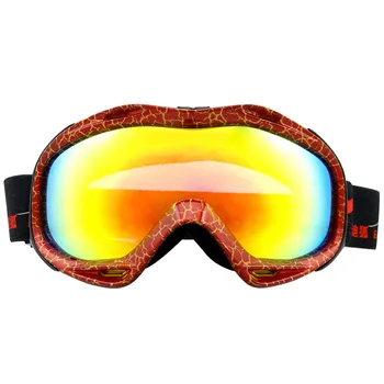 

HE-515/HE-516 outdoor sports plating fog snowboard ski goggles myopia Cocker professional ski snow glasses support wholesale