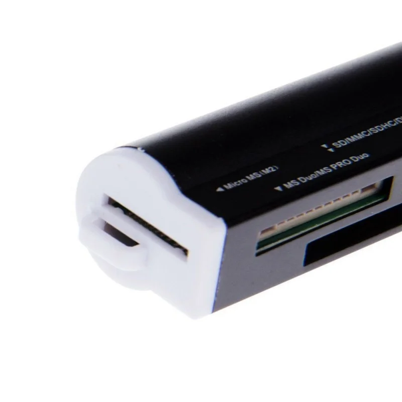 Reader-USB компактный флеш-накопитель Stick Card Reader Адаптер для Micro SD MMC SDHC Plug and play поддерживает до 480 Мбит/с скорость