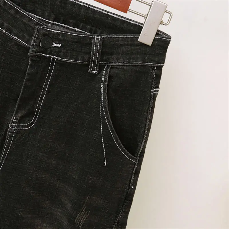 5XL джинсы с высокой талией для женщин, большие размеры, шаровары, повседневные винтажные джинсы для женщин в стиле бойфренд, свободные уличные джинсы для мам, Mujer Q1186